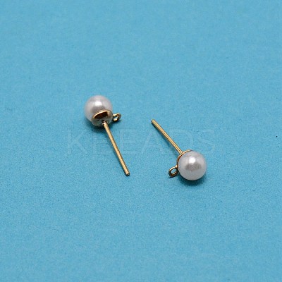304 Stainless Steel Stud Earring Findings STAS-WH0029-02A-01-1