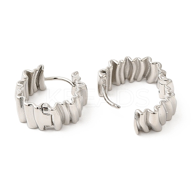 Rack Plating Brass Hoop Earrings for Women EJEW-Q770-20P-1