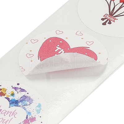 Thank You Theme Self Adhesive Paper Stickers LS-DIY-M023-02A-1