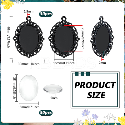 DIY Pendants Making Kits DIY-PH0032-22-1