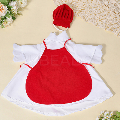 Polyester Clothing Set AJEW-WH20077-001B-1