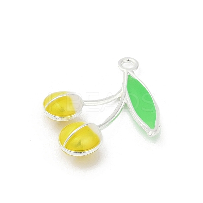 Alloy Enamel Pendants PALLOY-R151-43P-04-1