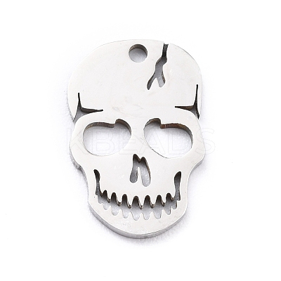 Non-Tarnish 201 Stainless Steel Charms STAS-D176-02P-1