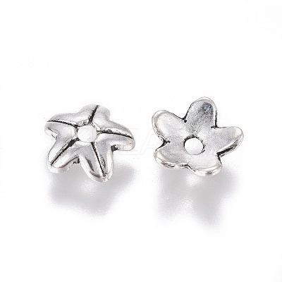 Tibetan Style Alloy Bead Caps LS-LF10624Y-1