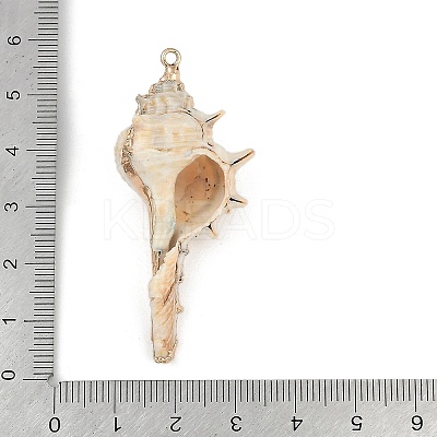 Natural Shell Pendants SHEL-K009-01E-1