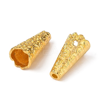 Apetalous Alloy Bead Cone LS-FIND-WH0042-28AG-1