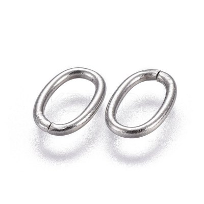 Tarnish Resistant 304 Stainless Steel Open Jump Rings STAS-L221-18P-1