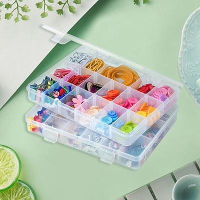 1Pc Polypropylene(PP) Bead Storage Containers CON-DJ0001-48-1