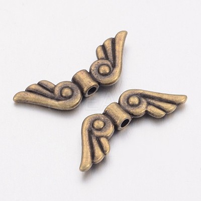 Tibetan Style Alloy Beads X-TIBEB-1000-AB-LF-1