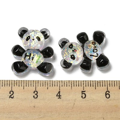 Transparent Resin Cabochons RESI-Z019-01-1