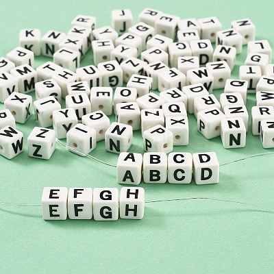 20Pcs Porcelain Beads PORC-FS0001-08R-1