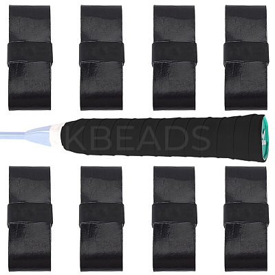 PU Leather Anti-slip Badminton Tennis Racket Grip Tape DIY-SP0005-45H-1