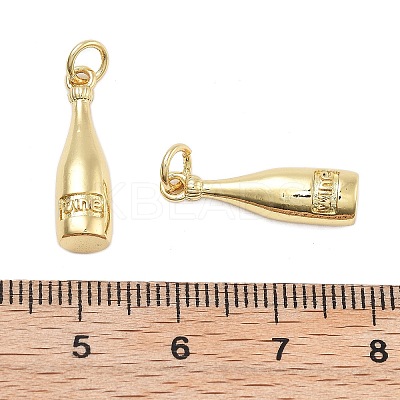 Brass Pendants KK-Q006-12G-1