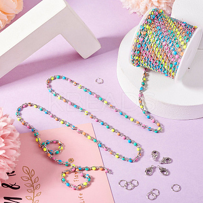 DIY Chain Bracelet Necklace Making Kit CHC-TA0006-73-1