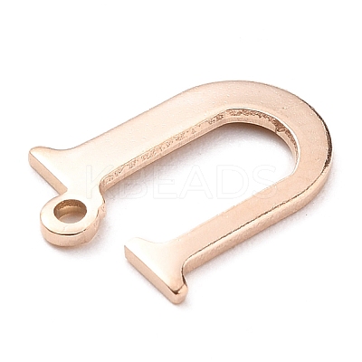 PVD Vacuum Plating  304 Stainless Steel Charms STAS-H112-U-RG-1
