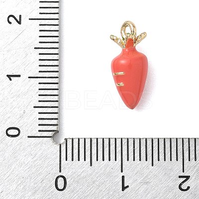 Alloy Enamel Pendants PALLOY-P314-02B-G-1