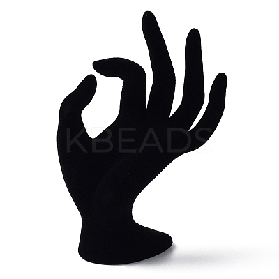 Velvet OK Hand Rings Display Stands LS-ODIS-Q041-03A-1