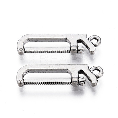Tibetan Style Alloy Pendants TIBEP-T010-11AS-1