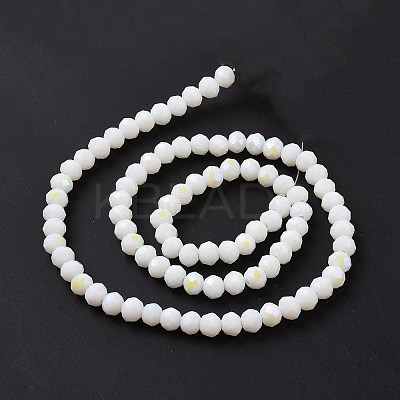 Electroplate Opaque Solid Color Glass Beads Strands LS-EGLA-A044-P3mm-L01-1