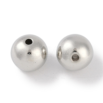 CCB Plastic Round Beads ALUM-U001-08C-06-1