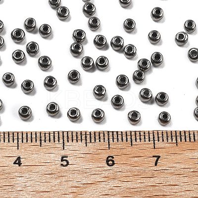FGB 8/0 Grade A Round Glass Seed Beads X-SEED-Q008-3mm-F576-1