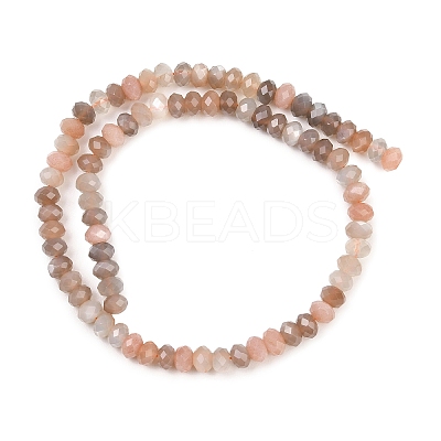 Natural Multi-Moonstone Beads Strands G-C259-A44-5x8mm-1