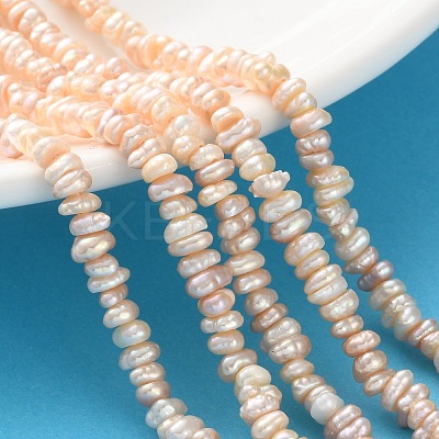 Natural Cultured Freshwater Pearl Beads Strands PEAR-I007-02K-02B-1
