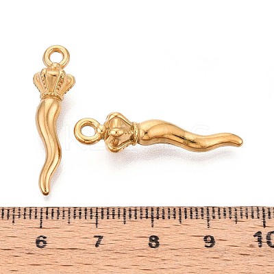 304 Stainless Steel Pendants STAS-T065-29G-1