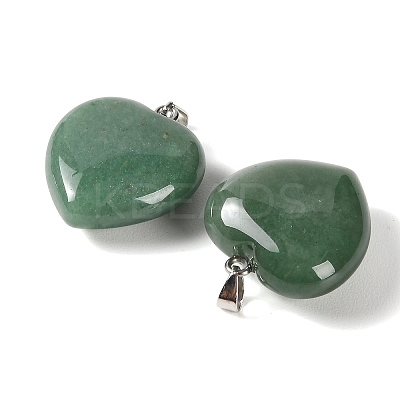 Natural Green Aventurine Pendants GG-CBAA0EE-04P-04-1