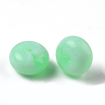 Two Tone Acrylic Beads AC-CBABA33-01F-1