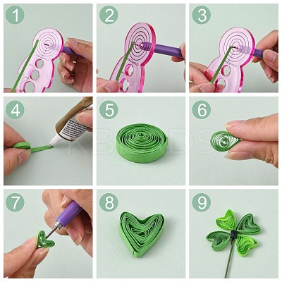 18pcs Paper Quilling Tools DIY-S038-003-1