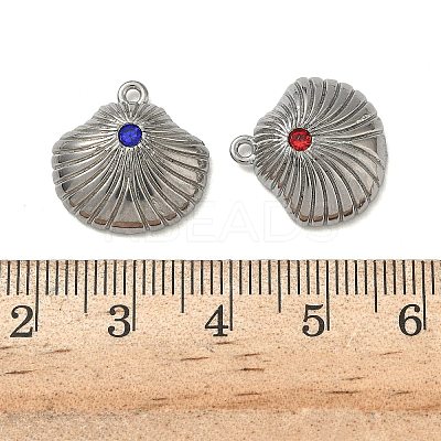 304 Stainless Steel Pendants STAS-F328-03P-1