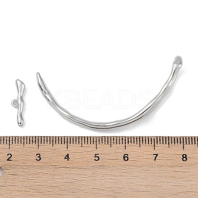 Brass Toggle Clasps KK-U020-07P-1