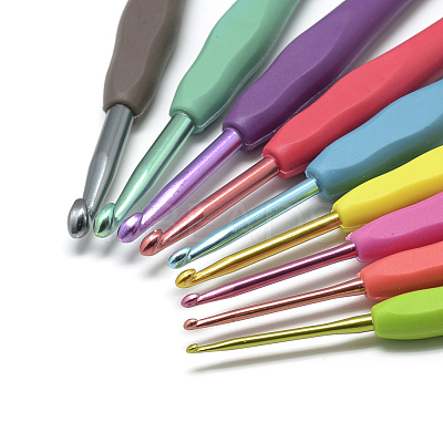 Aluminum Crochet Hooks Needles TOOL-Q010-02-1