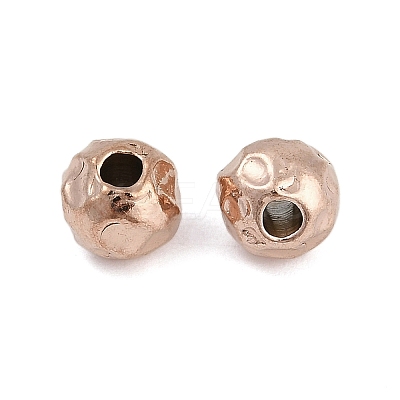 Textured 316 Surgical Stainless Steel Beads STAS-M106-01A-RG-1