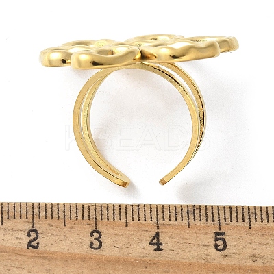 304 Stainless Steel Cuff Rings RJEW-S621-02B-G-1
