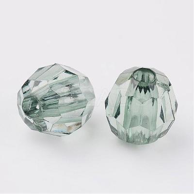 Transparent Acrylic Beads DB8mmC-34-1