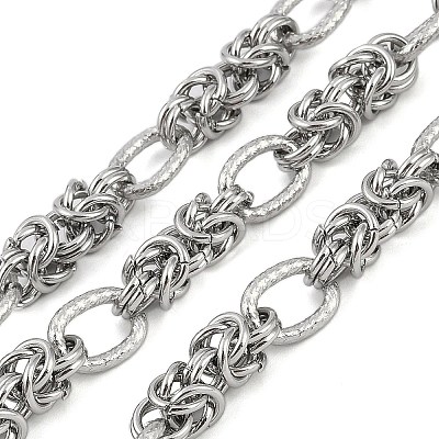 Non-Tarnish 304 Stainless Steel Link Chains CHS-A013-02P-1