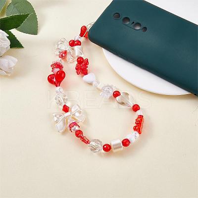 150 Pieces Random Rose Acrylic Beads Bear Pastel Spacer Beads Butterfly Loose Beads for Jewelry Keychain Phone Lanyard Making JX543H-1