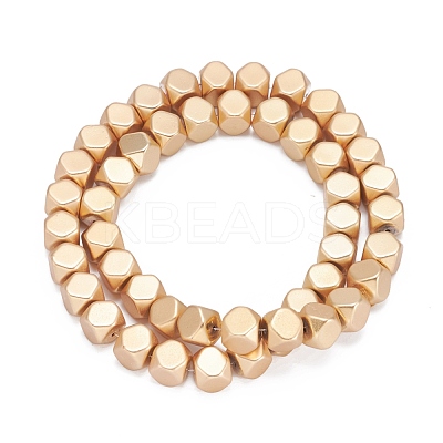Non-magnetic Synthetic Hematite Beads Strands G-H270-01G-03-1