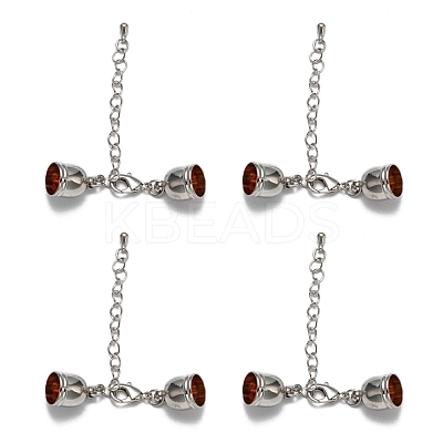Brass Chain Extender KK-L089-04P-NF-1