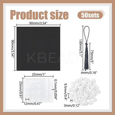 DIY Paper Doctoral Hat Kits DIY-WH0591-243-1
