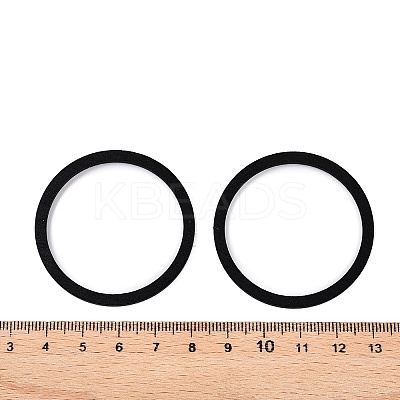 Poplar Wood Dyed Linking Rings WOOD-N016-31-1