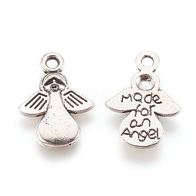 Tibetan Style Angel Alloy Pendants LS-TIBEP-A579-AS-NR-1