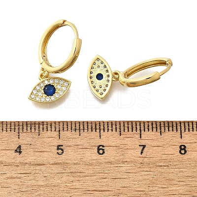 Brass Hoop Earrings EJEW-Z086-12G-1