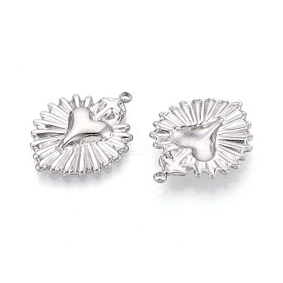 304 Stainless Steel Pendants STAS-N109-207P-1