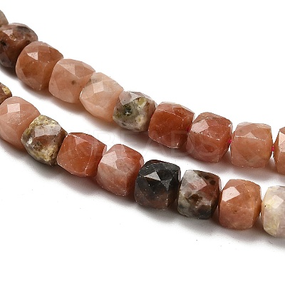 Natural Plum Blossom Jasper Beads Strands G-H078-C31-01-1
