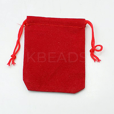 Velvet Cloth Drawstring Bags LS-TP-C001-50x70mm-2-1