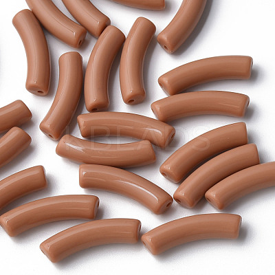 Opaque Acrylic Beads MACR-S372-002B-16-1328-1