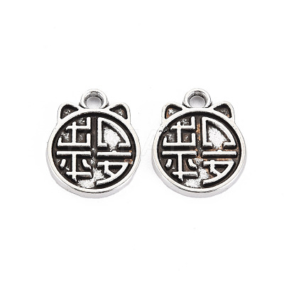 Tibetan Style Alloy Pendant Enamel Settings PALLOY-N160-68-1